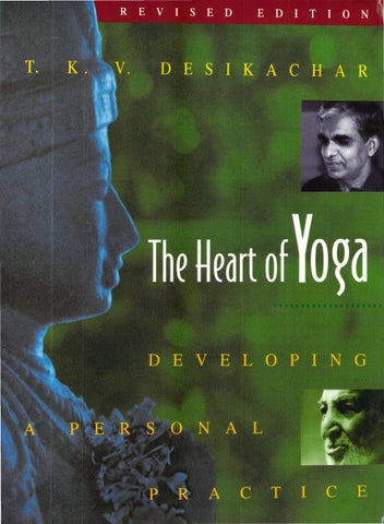 Heart Of Yoga, T. K. V. Desikachar