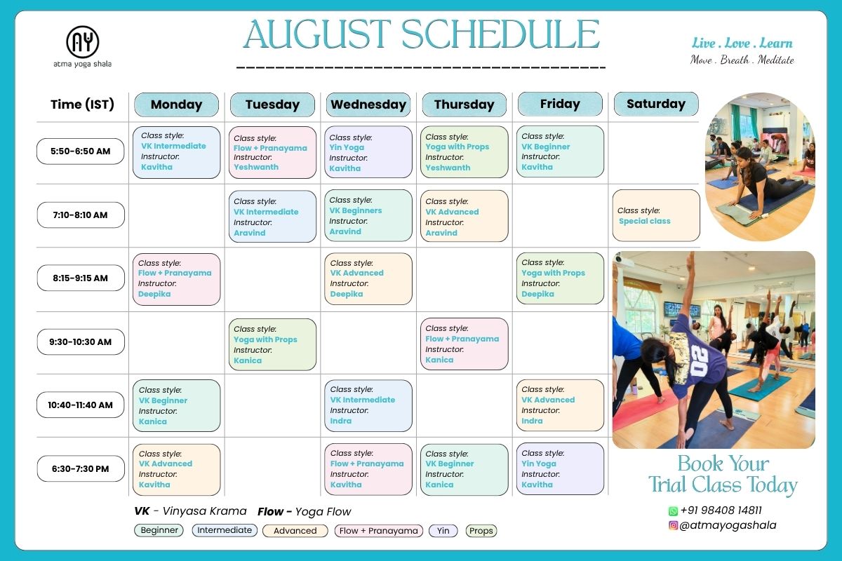 Group Class Schedule